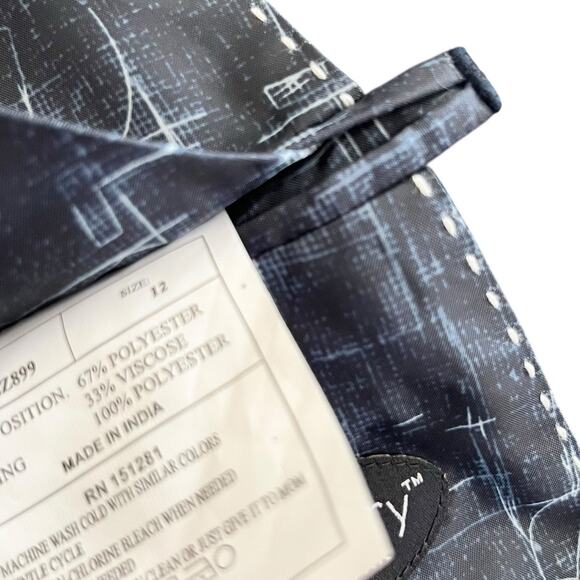 Leo & Zachary Boys Navy Black Check Suit Sport Jacket Blazer size 12 NWT - Picture 10 of 11